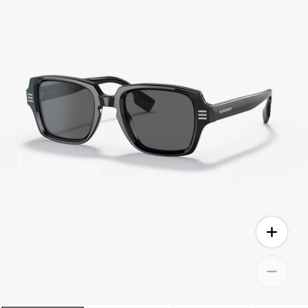 Burberry Black Square Sunglasses